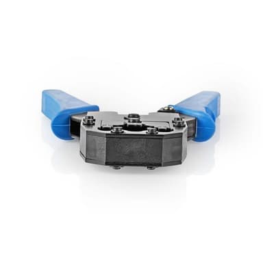 Crimp Tang | CAT5 / CAT5e / CAT6 / CAT6a / RJ10 / RJ11 / RJ45 | Klipper / Plier / Stripping | ABS / Stål | Blå