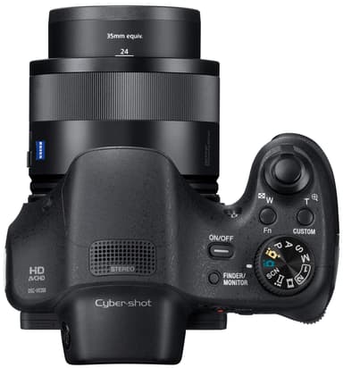Sony CyberShot DSC-HX350 ultrazoom kamera (sort)