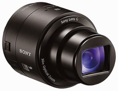 Sony Cybershot DSC-QX30 snap-on linse - sort