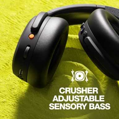 Skullcandy Crusher ANC 2 trådløse around-ear høretelefoner (sort)