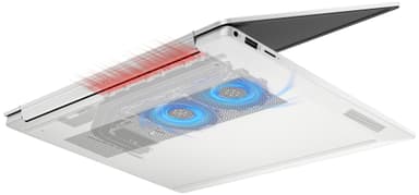 HP Pavilion Plus i7-13/16/1.024/OLED 14" bærbar computer (Natural Silver)