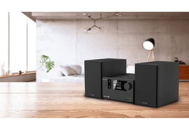 Kenwood M-725DAB Minianlæg med Bluetooth og DAB+ (Sort)