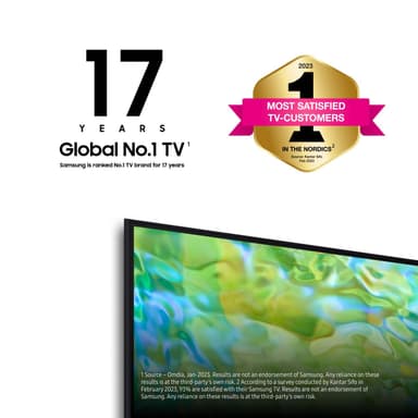 Samsung 50" CU8075 4K LED Smart TV (2023)