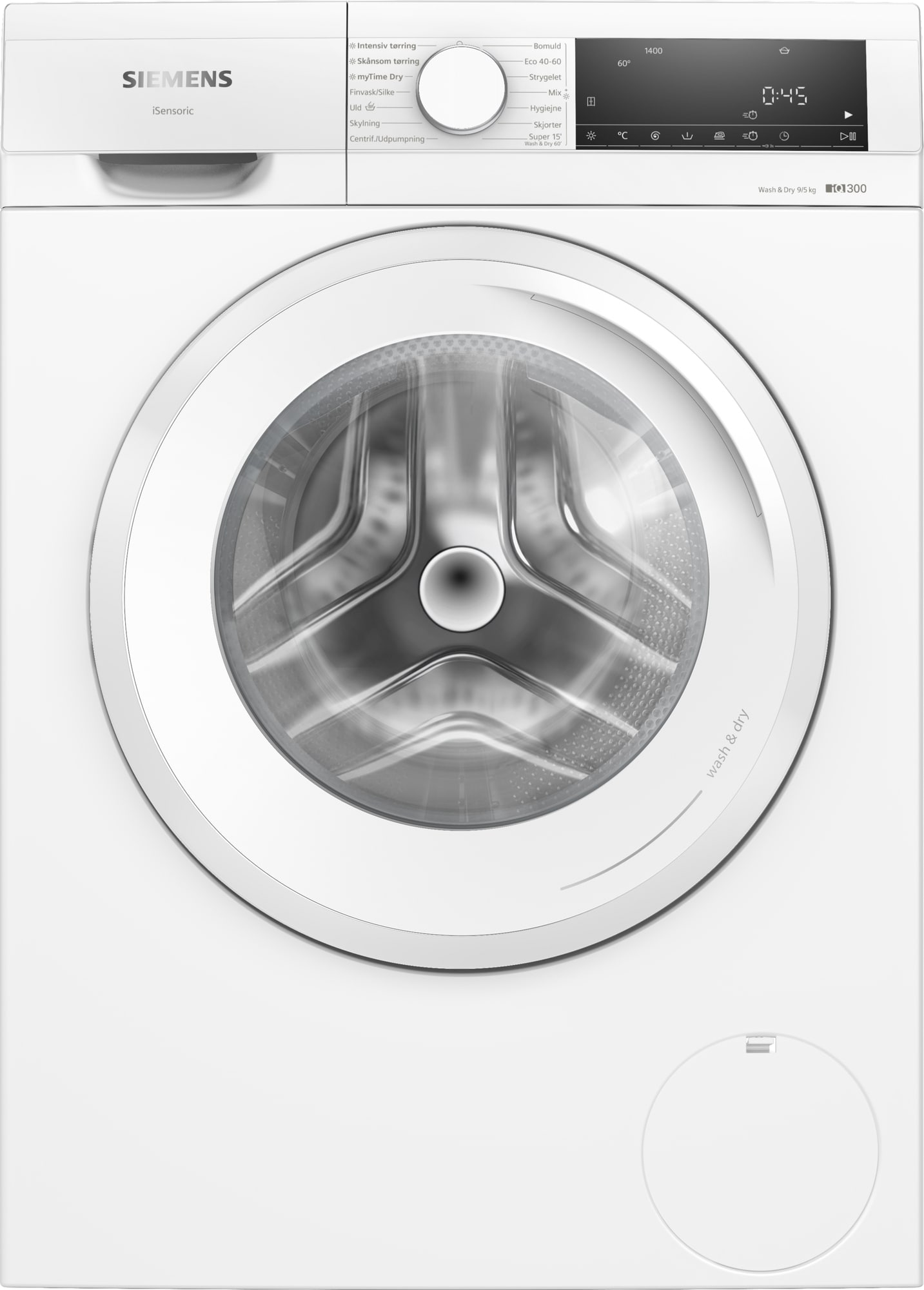 Siemens Vaskemaskine/tørretumbler WN34A1V0DN thumbnail