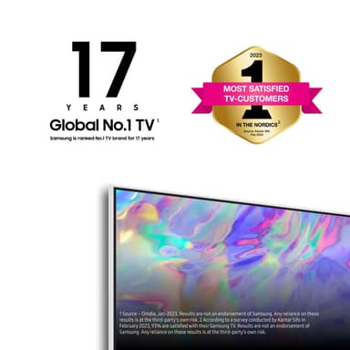 Samsung 50” CU8510 4K Crystal UHD Smart TV (2023)
