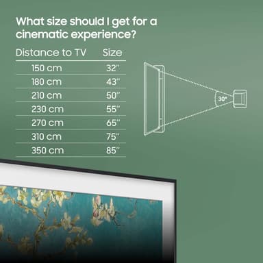 Samsung 43” LS03B The Frame 4K QLED TV (2023)