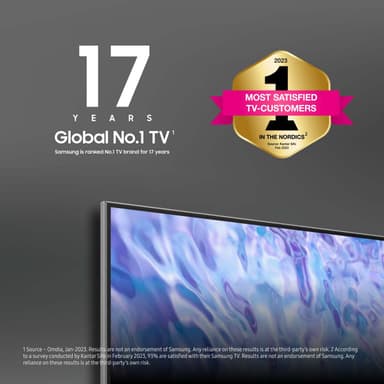 Samsung 50" Q80C 4K QLED Smart TV (2023)