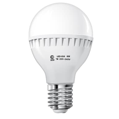 ECD Germany 20 7W E27 LED lampe | 6000 Kelvin kold hvid | 458 lumen | 220-240 |