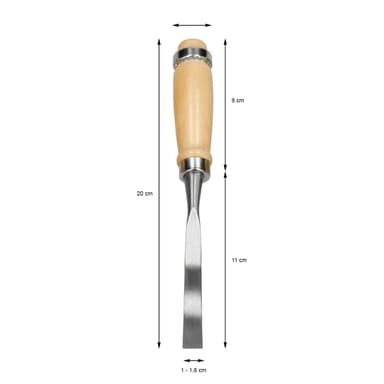 Carving snit 12 stk træ mejsel mejsel carving 10-pack