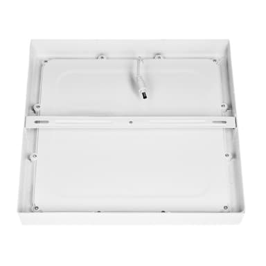 ECD Germany 8-pak LED-loftslampe 24W | AC 220-240V | 300 x 300 mm | Vinklet |