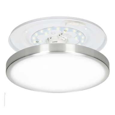 ECD Germany loftslampe LED hvid - 5 stk loftslampe runde Ø300 mm - 12W 220-240V