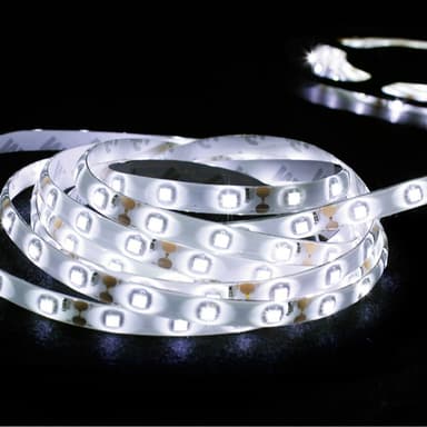 ECD Germany 4m LED Band - 3528 SMD - kold hvid - 60 LED / m - Vandtæt - på