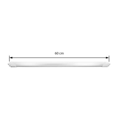 ECD Germany 2-pak LED-lysstofrør T8 G13 - 60 cm - 11W - SMD LED-rør - 835 lumen