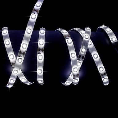 ECD Germany 4m LED Band - 3528 SMD - kold hvid - 60 LED / m - Vandtæt - på