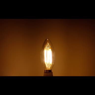 E14 LED-lampe stearinlys lamper glødepære pære retro varme hvide 4W