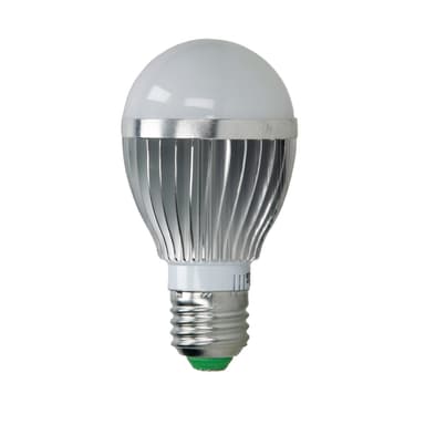 Sæt med 5 5w E27 RGB LED Spot pære dæmpes 24 Nøgle fjernbetjening lampe