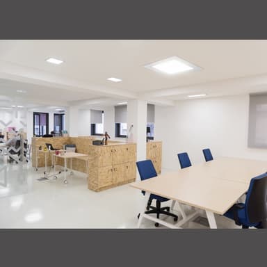 ECD Germany 6W LED Spot Lampe - Panel loft projektører flad ultralim - 220-240 -