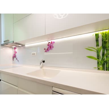 ECD Germany Kabinet lys bar lys lampe bar 0,5m bunden køle hvid strømforsyning
