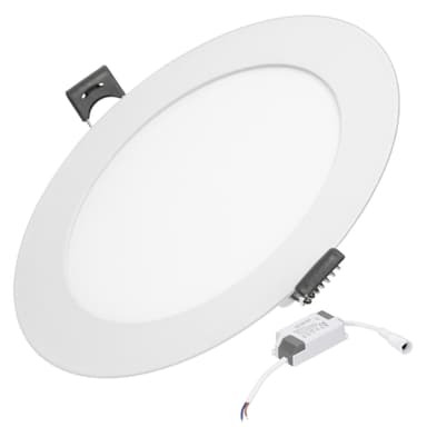 LED-panel forsænket lys runde lys forsænket spot pære 9W varm hvid