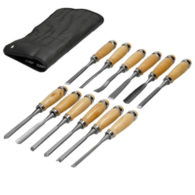 Carving snit 12 stk træ mejsel mejsel carving 10-pack