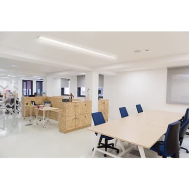LED kontor lampe Office-lampe Office-loftslampe panel lampe 120 cm køle hvid