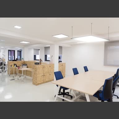 ECD Germany LED-panel 42W - 120 x 30 cm - pakke med 10 - ultratynd tynd - SMD