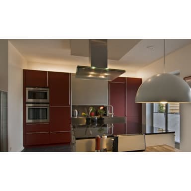 LED-lampe kontor bordlampe loftslampe panel lampe Armatur varm hvid 60 cm