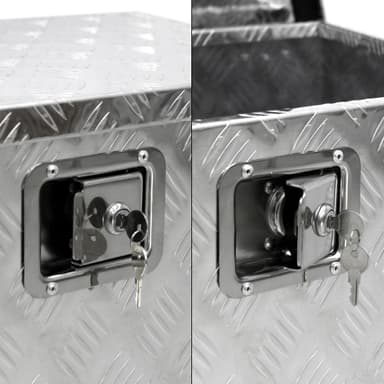 Værktøjskasse aluminium transport kasse transportkasse 82 / 50x50x47 cm