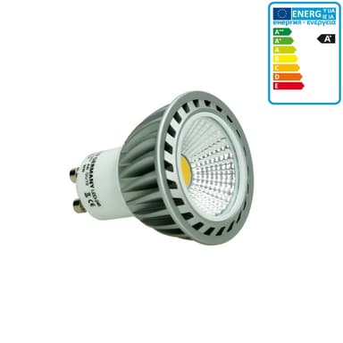 ECD Germany 5 x LED-spot GU10 COB, varm hvid, 4W
