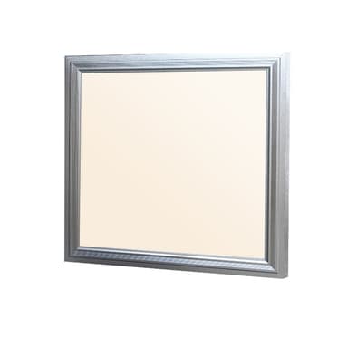 ECD Germany 1-pak LED-loftslampe 12W - 30 x 30 cm - Ultraslim tynd - SMD 3014 -
