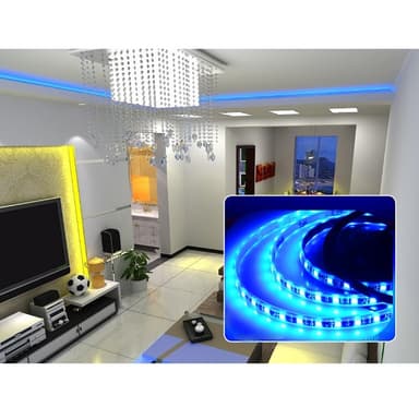 ECD Germany LED bånd 5050 SMD, 9 meter (4 + 5 meter) / 30 LED pr meter / energi