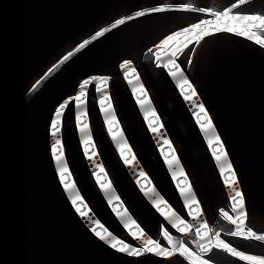 ECD Germany 4m LED Band - 3528 SMD - kold hvid - 60 LED / m - Vandtæt - på
