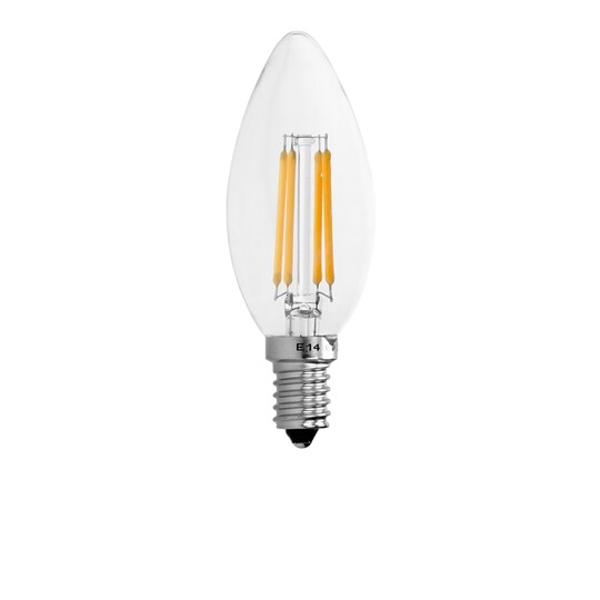 E14 LED-lampe stearinlys lamper glødepære pære retro varme hvide 4W