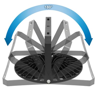 LED høj bugt armatur Resounding radiator Hall projektører industriel lampe koldt