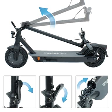 ECD Germany City Explorer Pro+ E-Scooter Abe med Street Juridisk EKFV STVZO