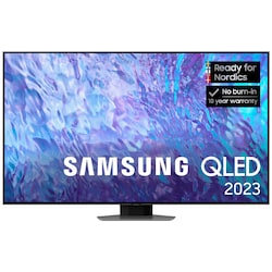 Marine håndjern Datum Samsung 75" Q80C 4K QLED Smart TV (2023) | Elgiganten