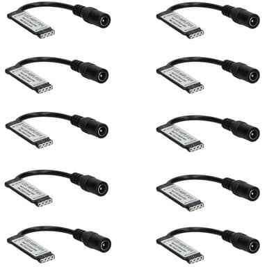 10x 12V FORSTÆRKER 144W FORSTÆRKER TIL RGB LED STRIP 12A REPEATER SILENT STRIPS
