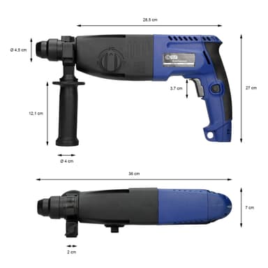 Borehammer SDS Plus 800W mejsel borehammer Slagboremaskine boremaskine