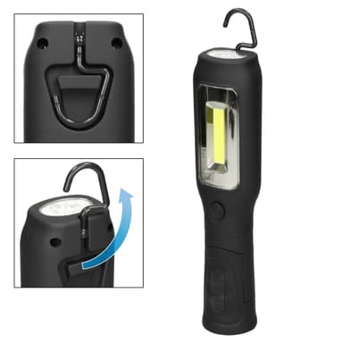 LED COB arbejdslampe Arbejdslampe shop lys BATTERY lampe med magnetisk 3W
