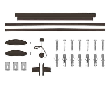 Moskitonet insektnet rullegardin aluminiumsramme vindue blinde terminal