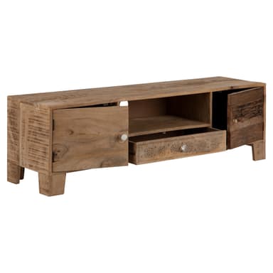WOMO-DESIGN TV Lowboard 150x45x40cm med 1 skuffe 2 lagerenheder 1 hylde, unik,