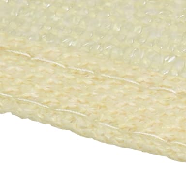Markise solsejl beskyttelse sejl skygge 3,6x3,6 m Cream 100% HDPE