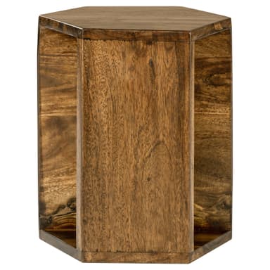 Sæt med 3 sofabord Sheesham træ Sofabord sofabord sofabord Stue bord 30x30x35cm
