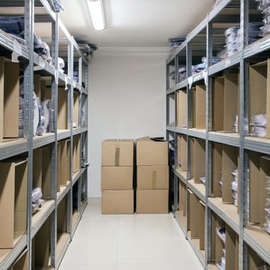 ECD Germany butik hylde Schwerlastregal 170x70x30cm til 350kg indlæse