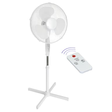 ECD Germany stående blæser med fjernbetjening 45W Ø43cm - lydsvag, 3