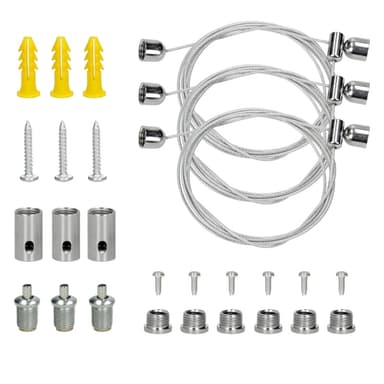 ECD Germany Dæmpbar LED-loftslampe 30x30cm 12W neutral hvid 4000K 760 lumen