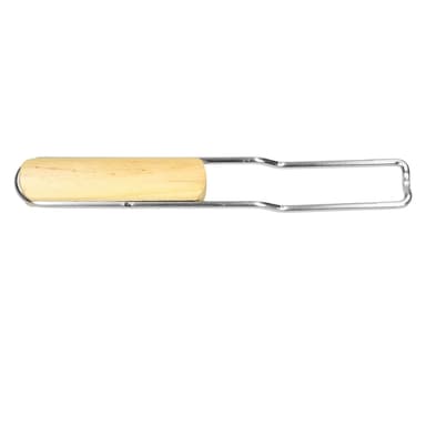Rustfrit stål grill rist grill rist med aftagelige håndtag Ø 44,5 cm