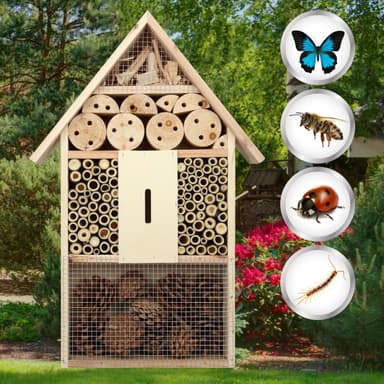 Insekter hus Insektenhotel XXL inkubator redekasse Insekter Bier Hotel Wood