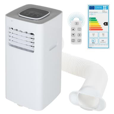 ECD Germany Mobile Air Conditioning 4in1 Air Cooler 5000 BTU 1.5kW, Stille, 3