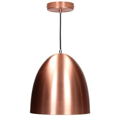 Pendel hængende lys pendel Vintage metal kobber 132 cm E27
